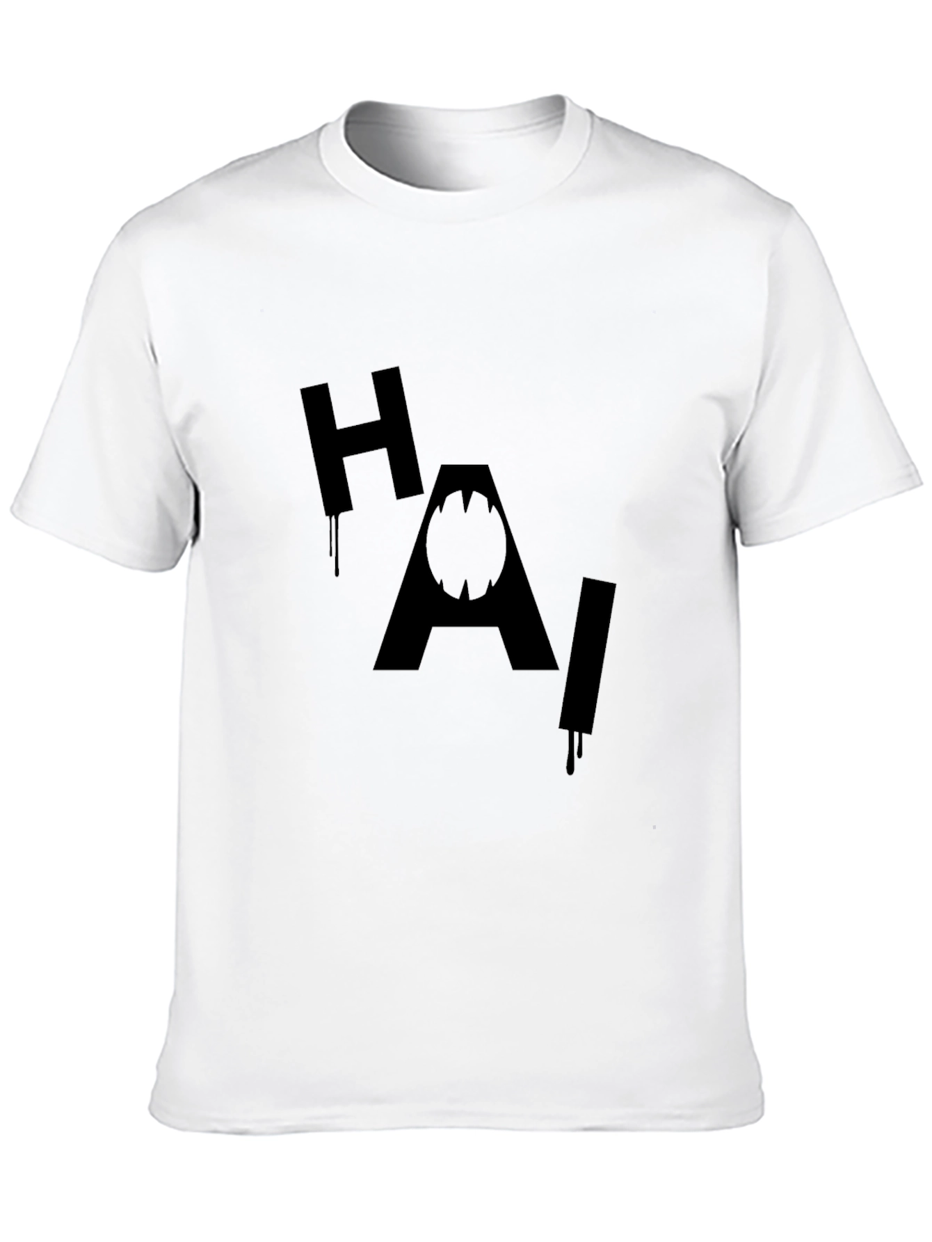 HAI Joker Inspired Black T-Shirt
