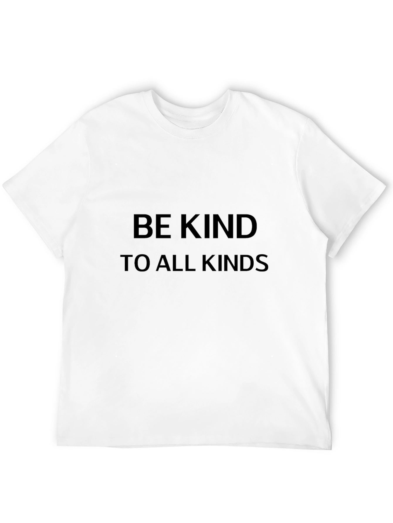 Be Kind to All Kinds Black Graphic Tee