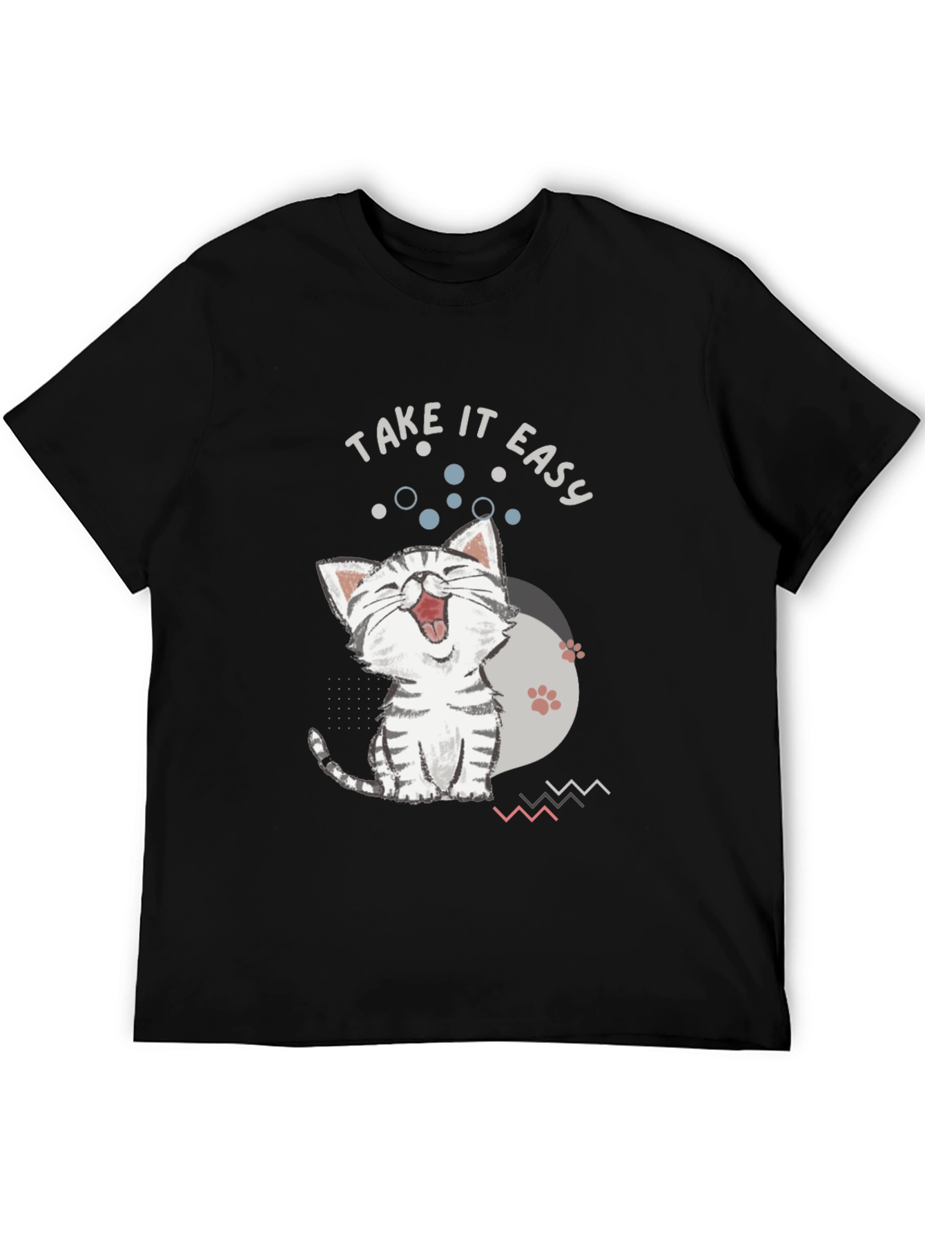 Funny Cat T-Shirt: Take It Easy Tee
