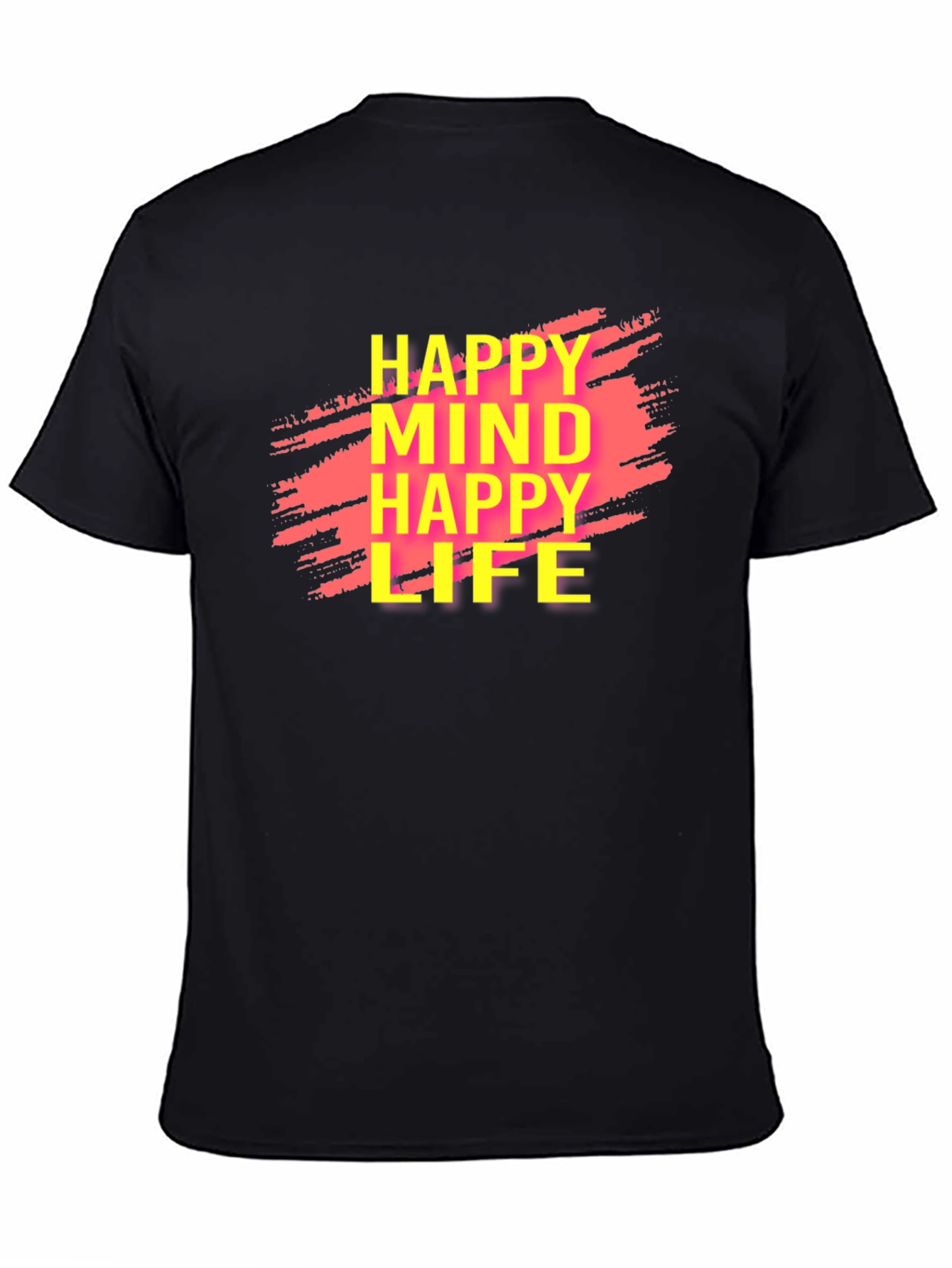 Happy Mind Happy Life Graphic Tee