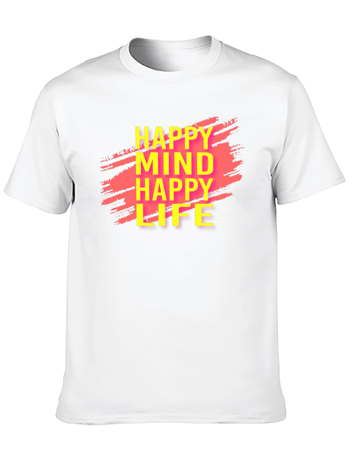 Happy Mind Happy Life Graphic Tee