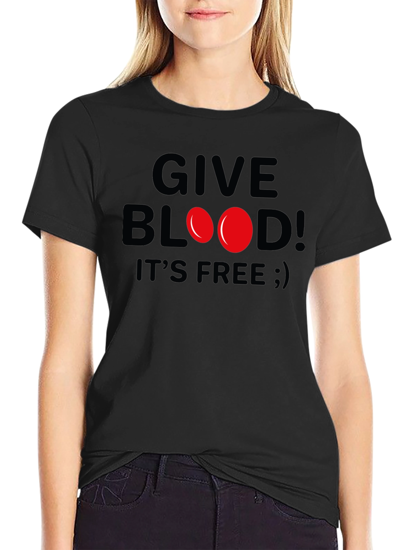Give Blood Its Free Graphic T-Shirt