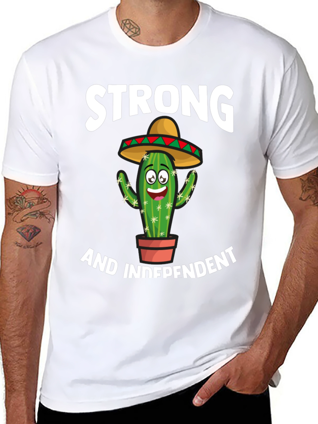Strong & Independent Cactus T-Shirt