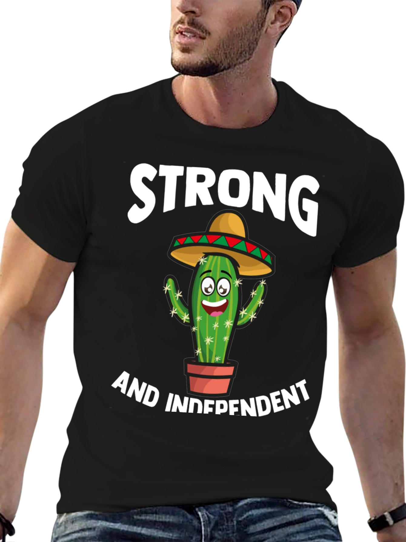 Strong & Independent Cactus T-Shirt