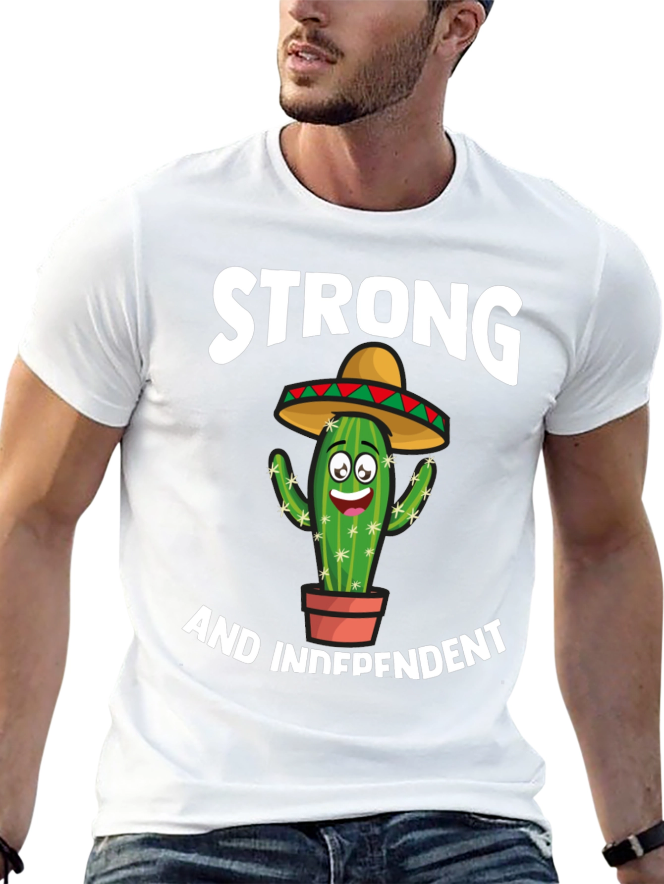 Strong & Independent Cactus T-Shirt