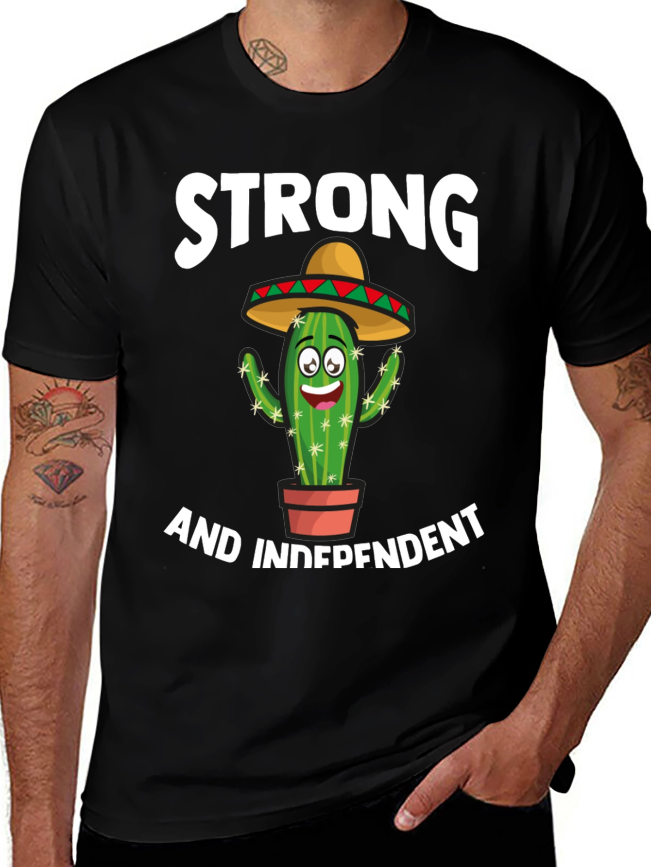 Strong & Independent Cactus T-Shirt