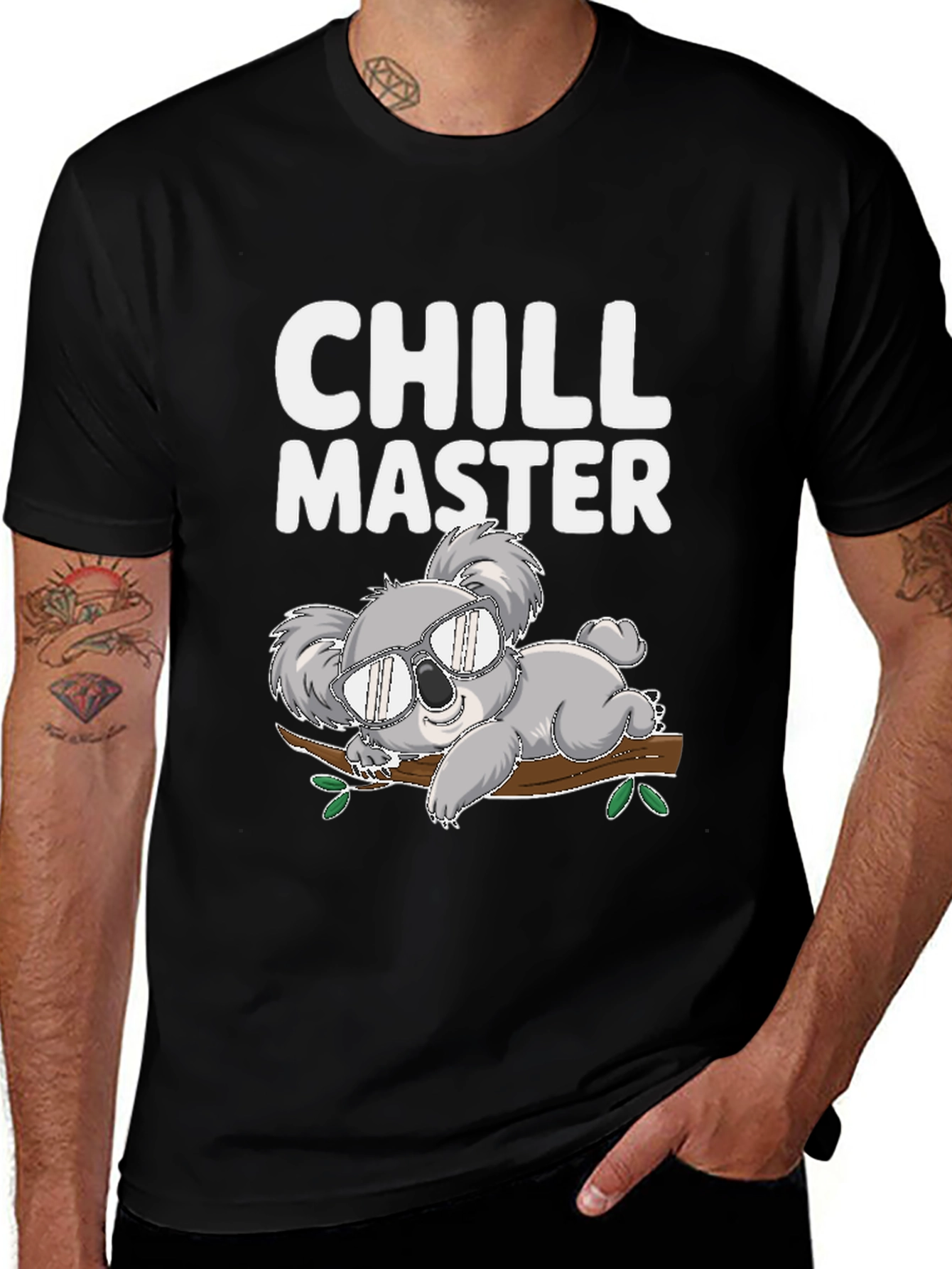 Chill Master Koala T-Shirt - Relaxed Comfort