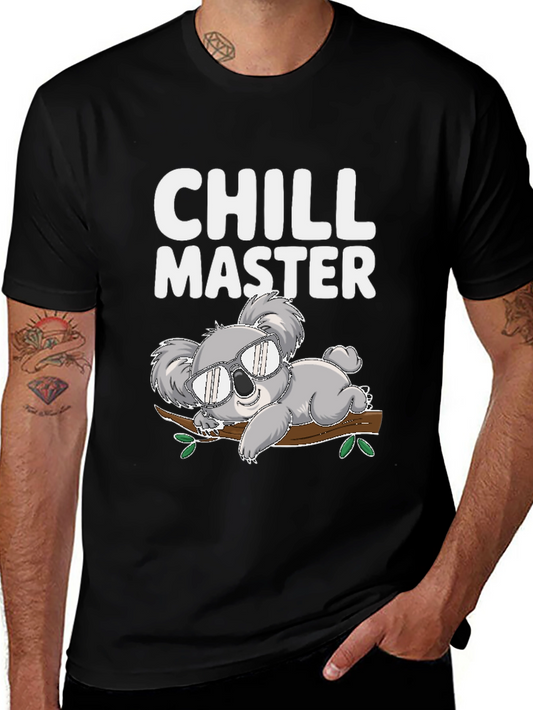 Chill Master Koala T-Shirt - Relaxed Comfort