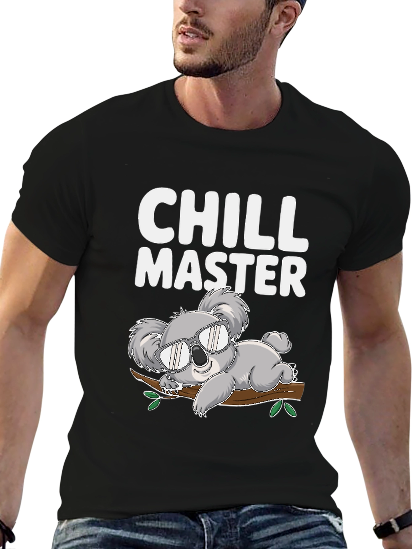 Chill Master Koala T-Shirt - Relaxed Comfort