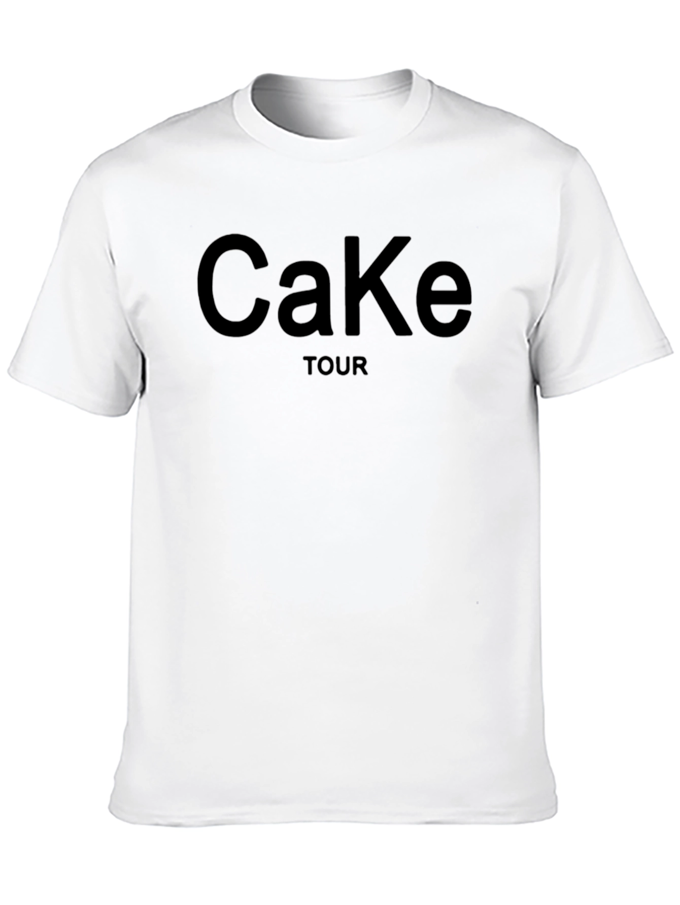 Cake Tour Black T-Shirt - Band Music Tee