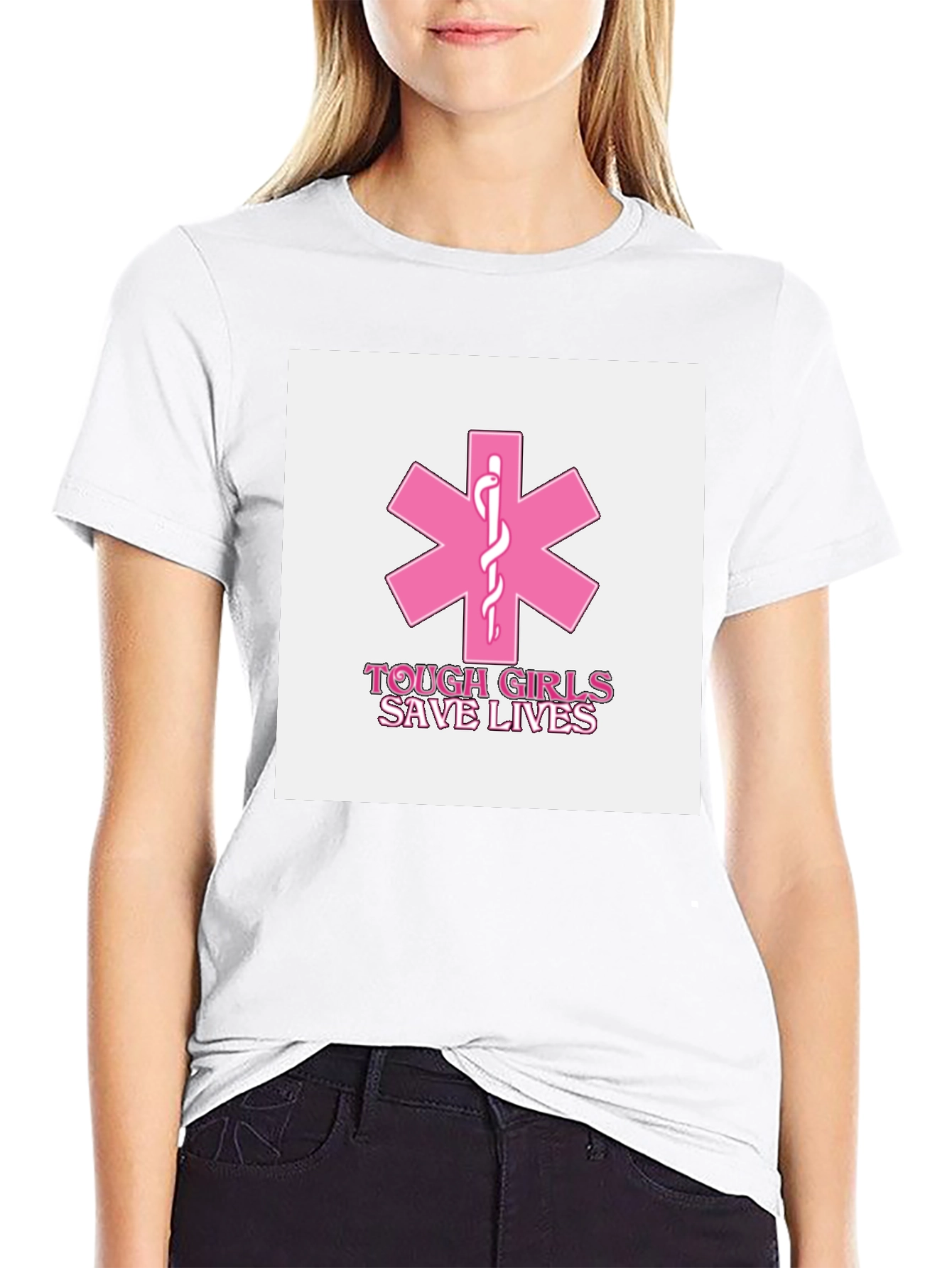 Tough Girls Save Lives EMS T-Shirt