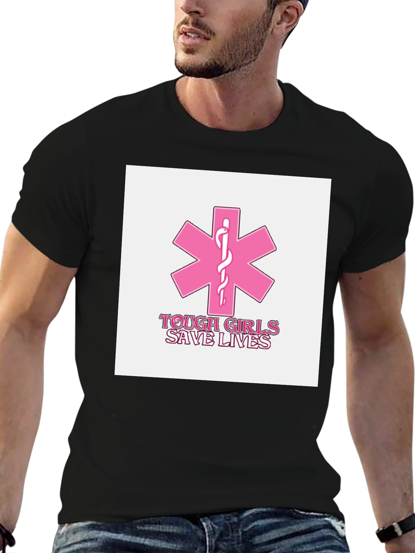 Tough Girls Save Lives EMS T-Shirt