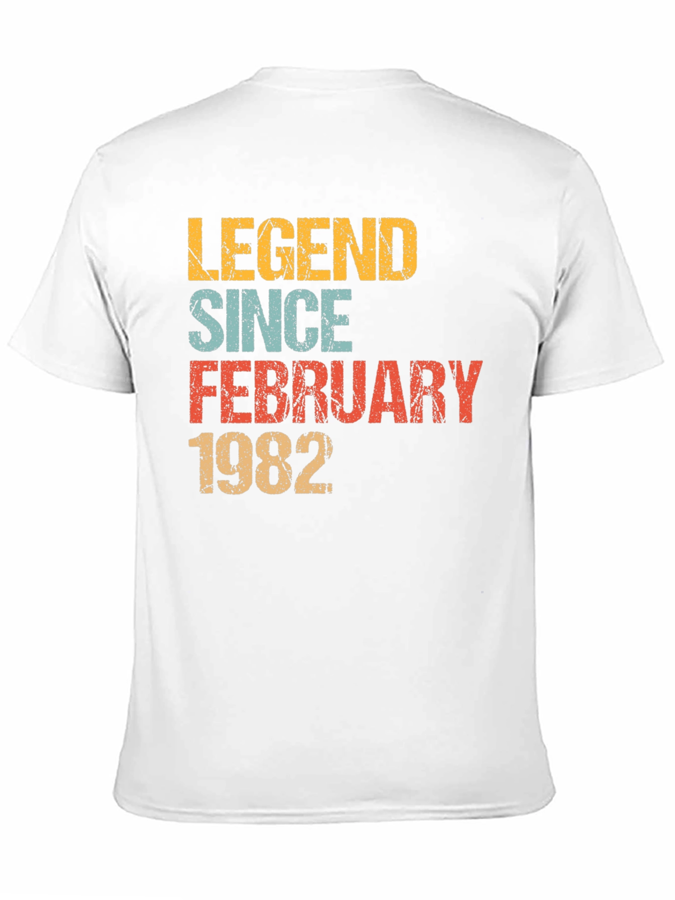 Legend Since February 1982 Black T-Shirt