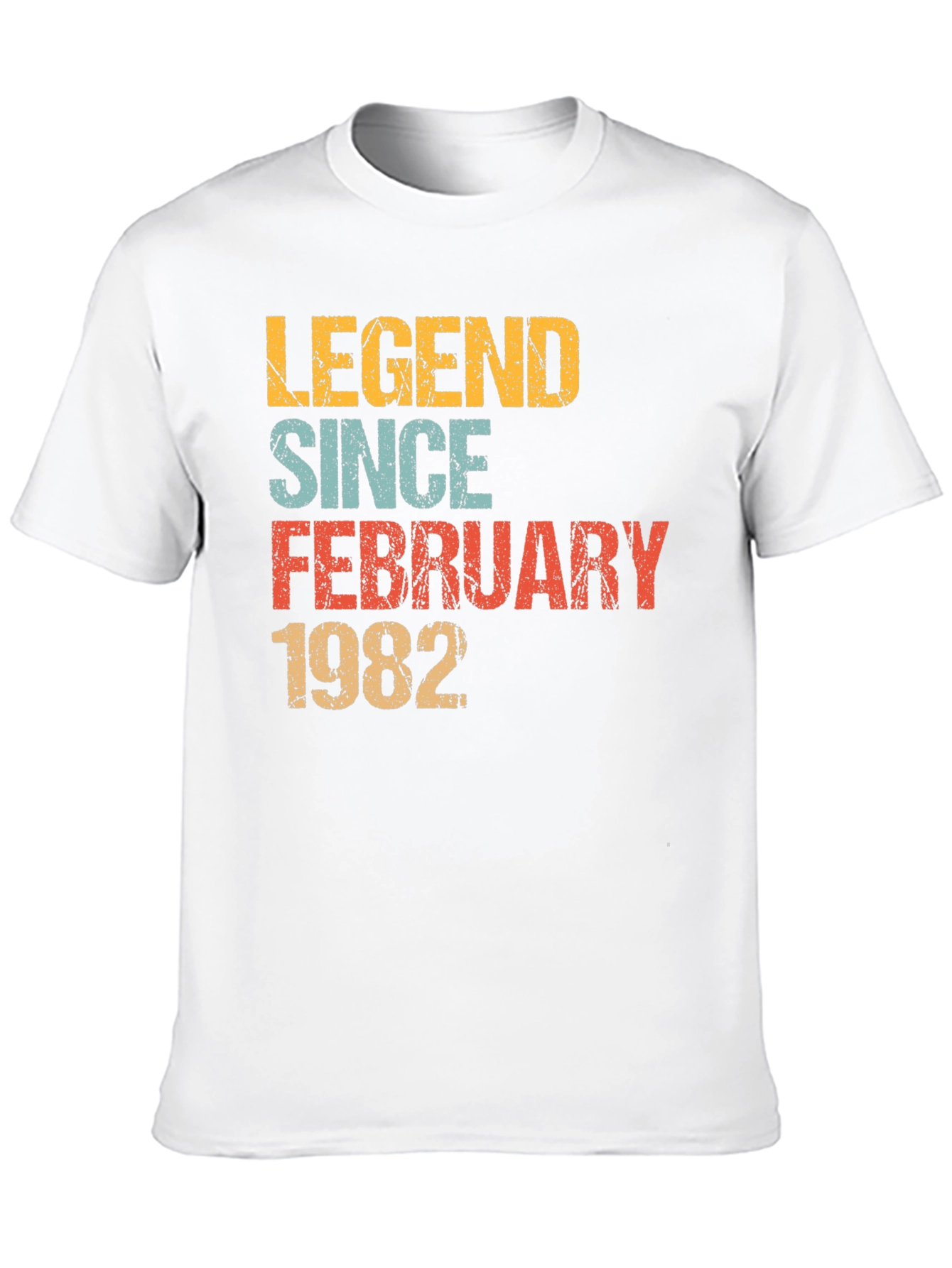 Legend Since February 1982 Black T-Shirt