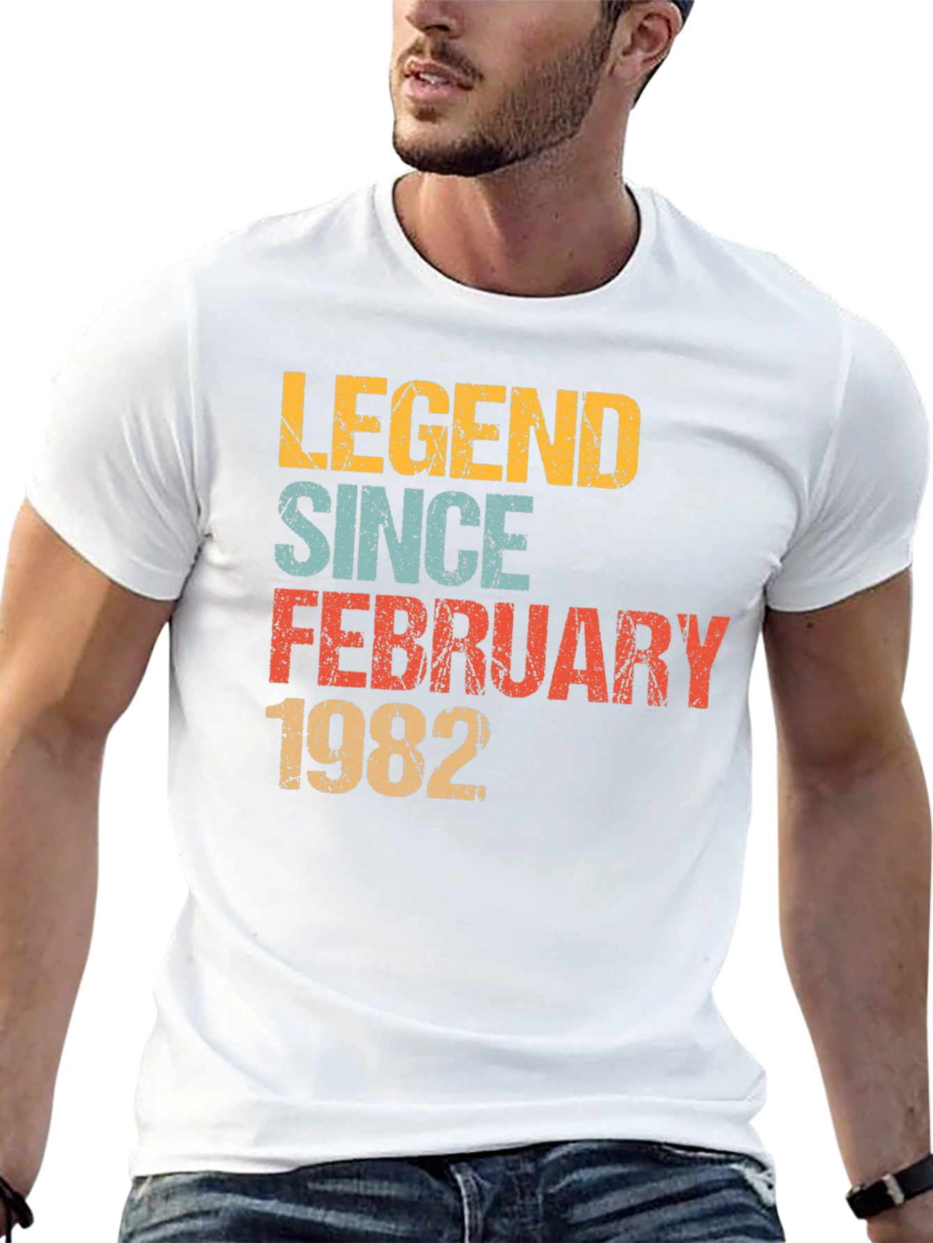 Legend Since February 1982 Black T-Shirt
