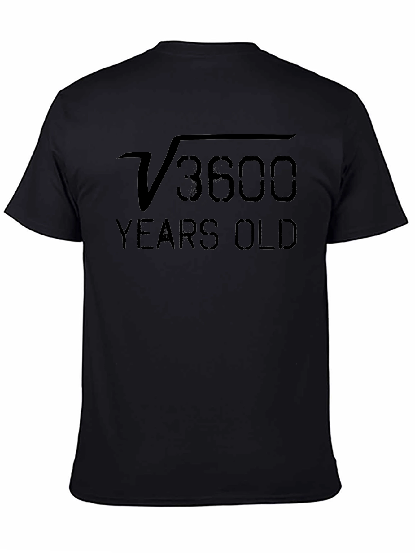 Funny 60th Birthday T-Shirt - Square Root of 3600