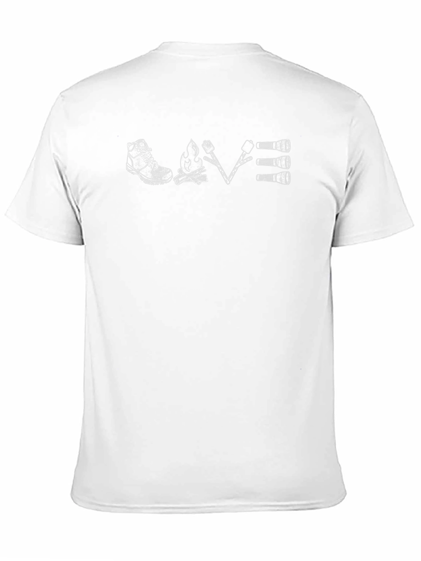 Camping Adventure T-Shirt: Hiking Campfire Marshmallows