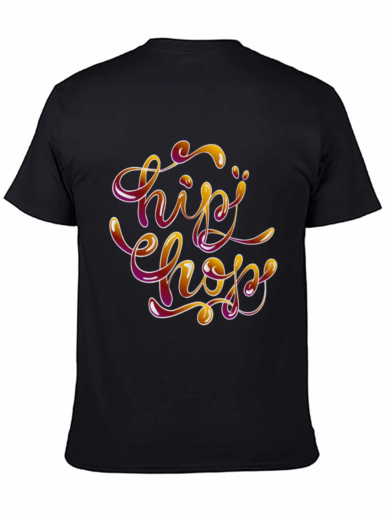 Hip Hop Style Graphic T-Shirt