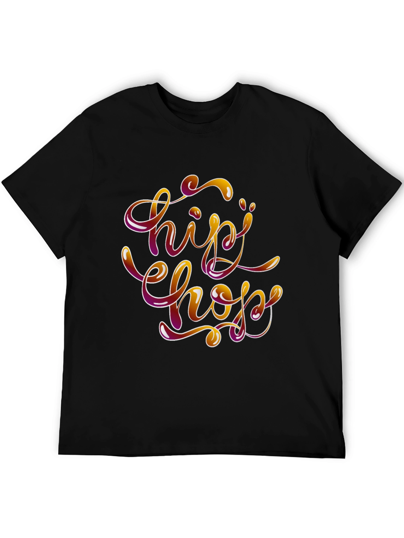 Hip Hop Style Graphic T-Shirt