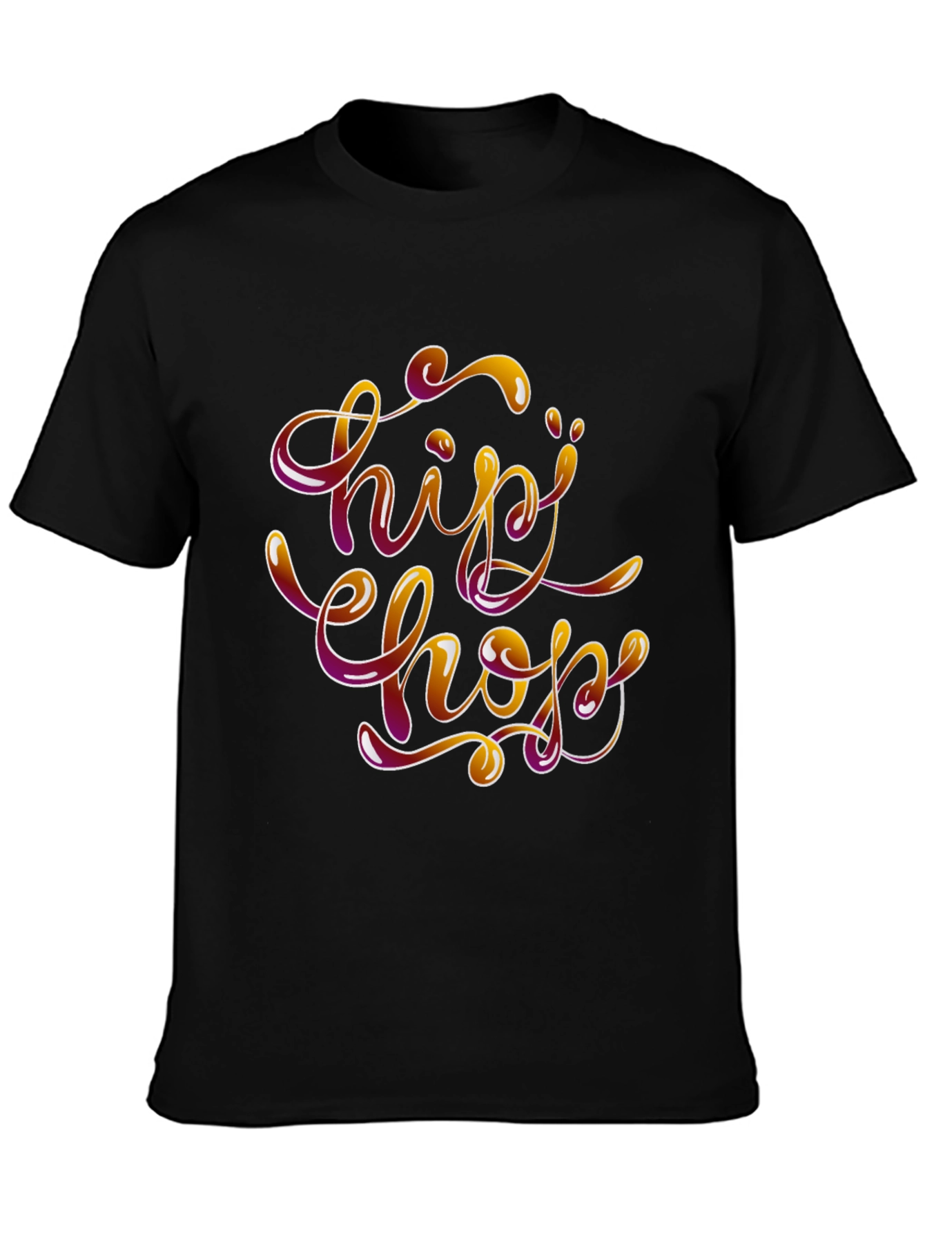 Hip Hop Style Graphic T-Shirt