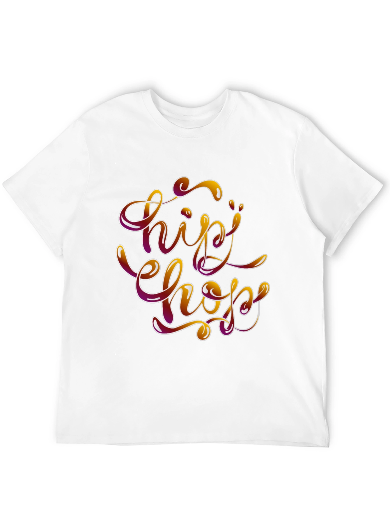 Hip Hop Style Graphic T-Shirt