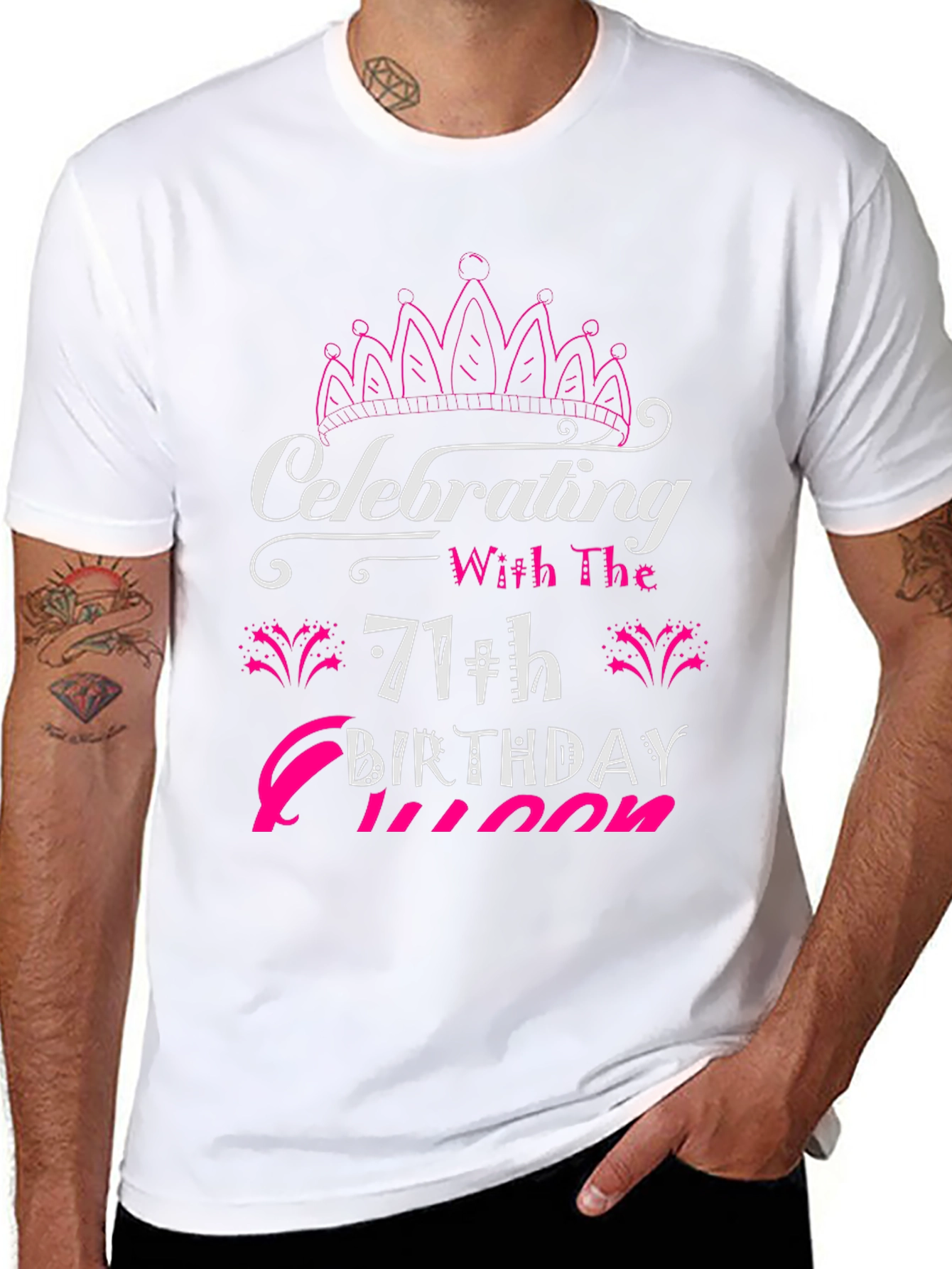Celebrating 71st Birthday Queen T-Shirt
