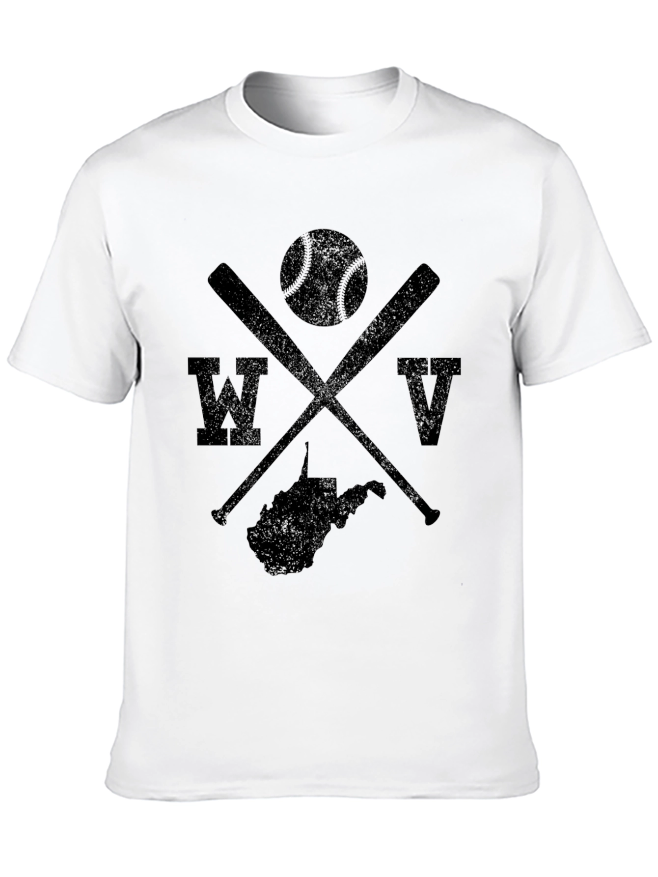 WV Baseball Tee - West Virginia Pride!