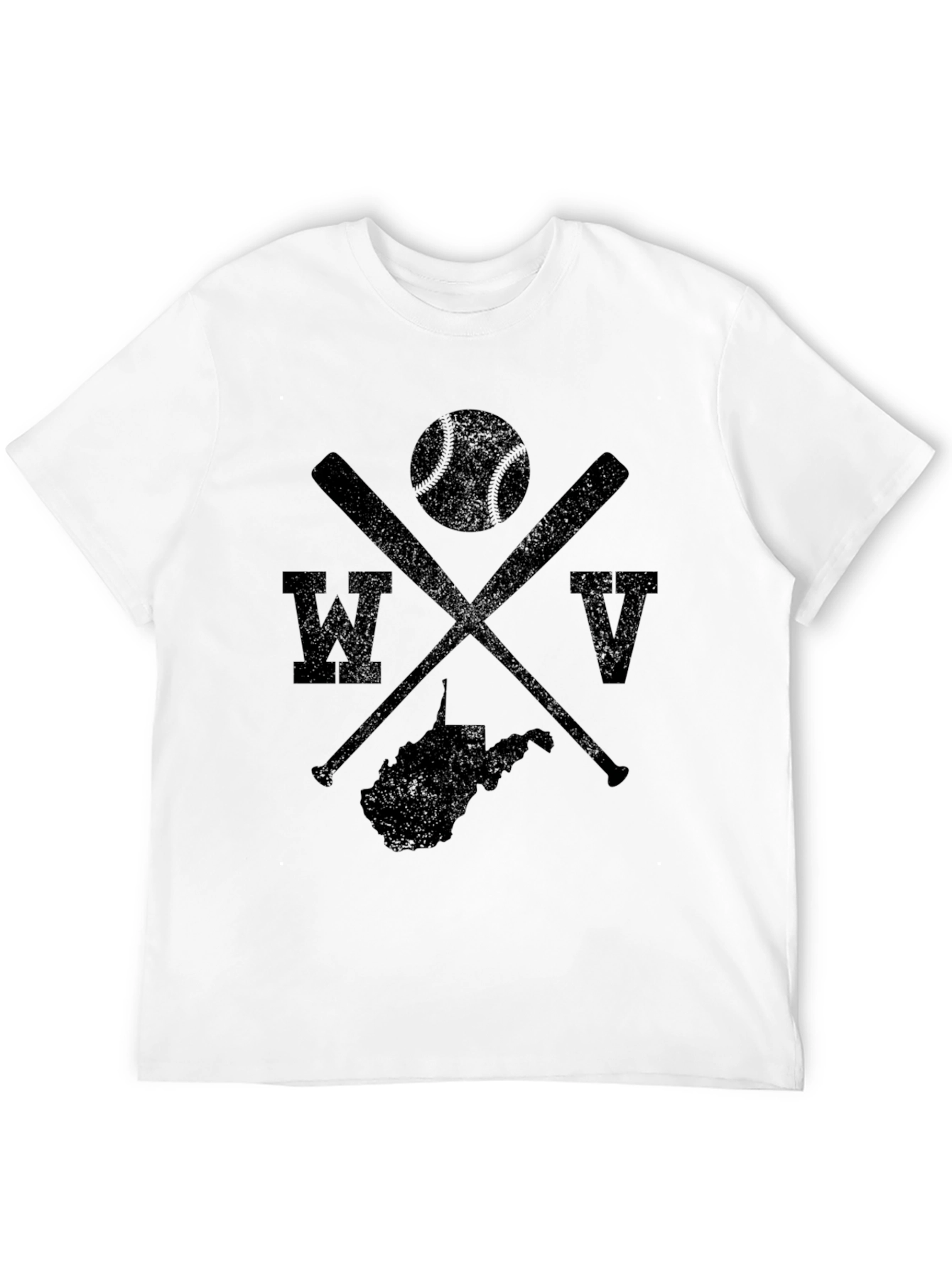 WV Baseball Tee - West Virginia Pride!