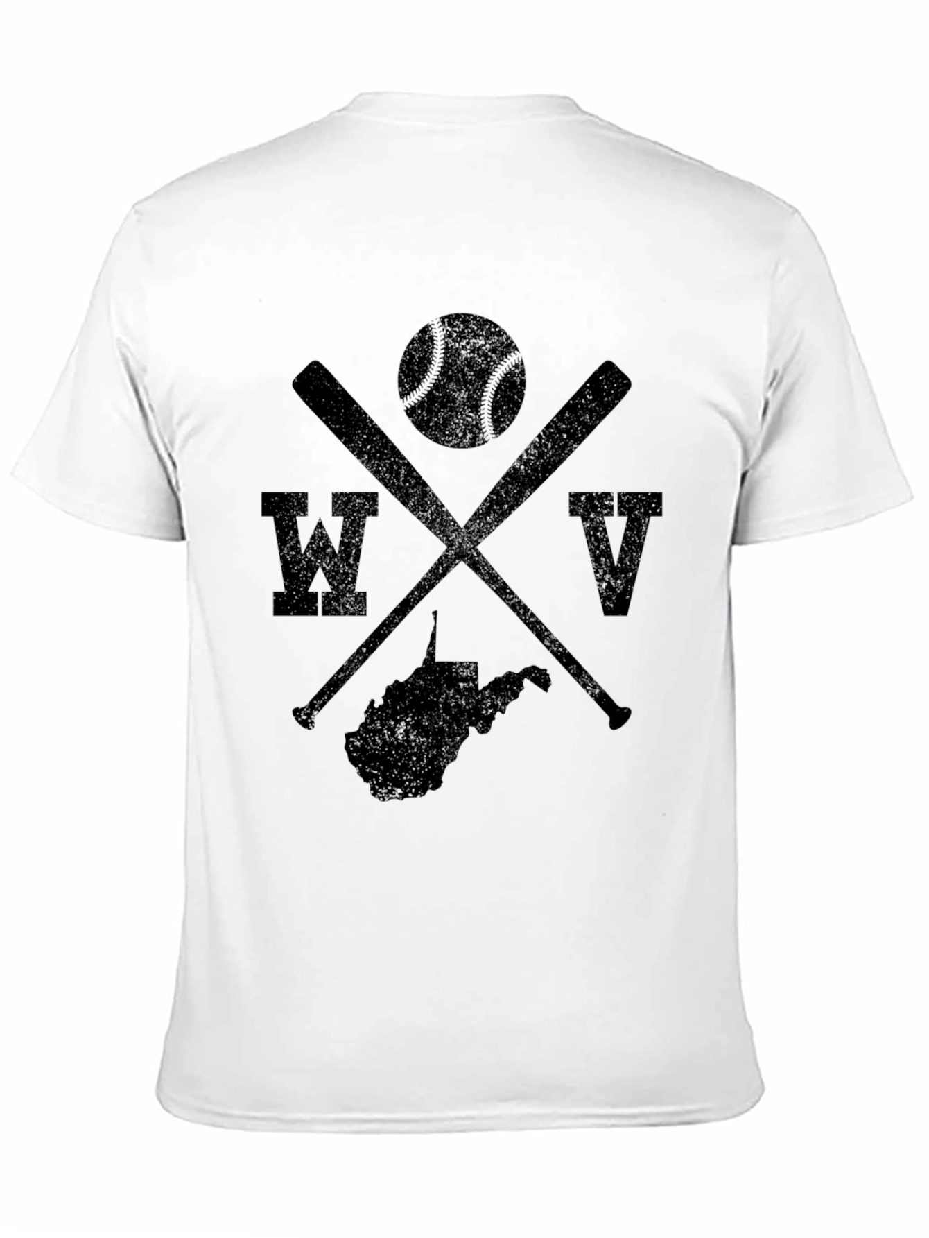 WV Baseball Tee - West Virginia Pride!