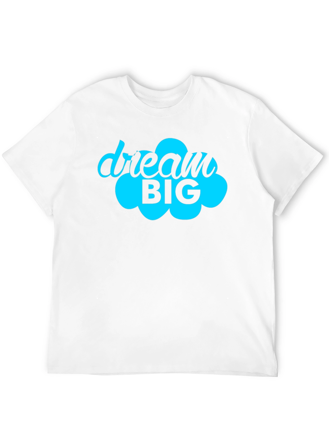 Dream Big Graphic Tee - Motivational Black T-Shirt