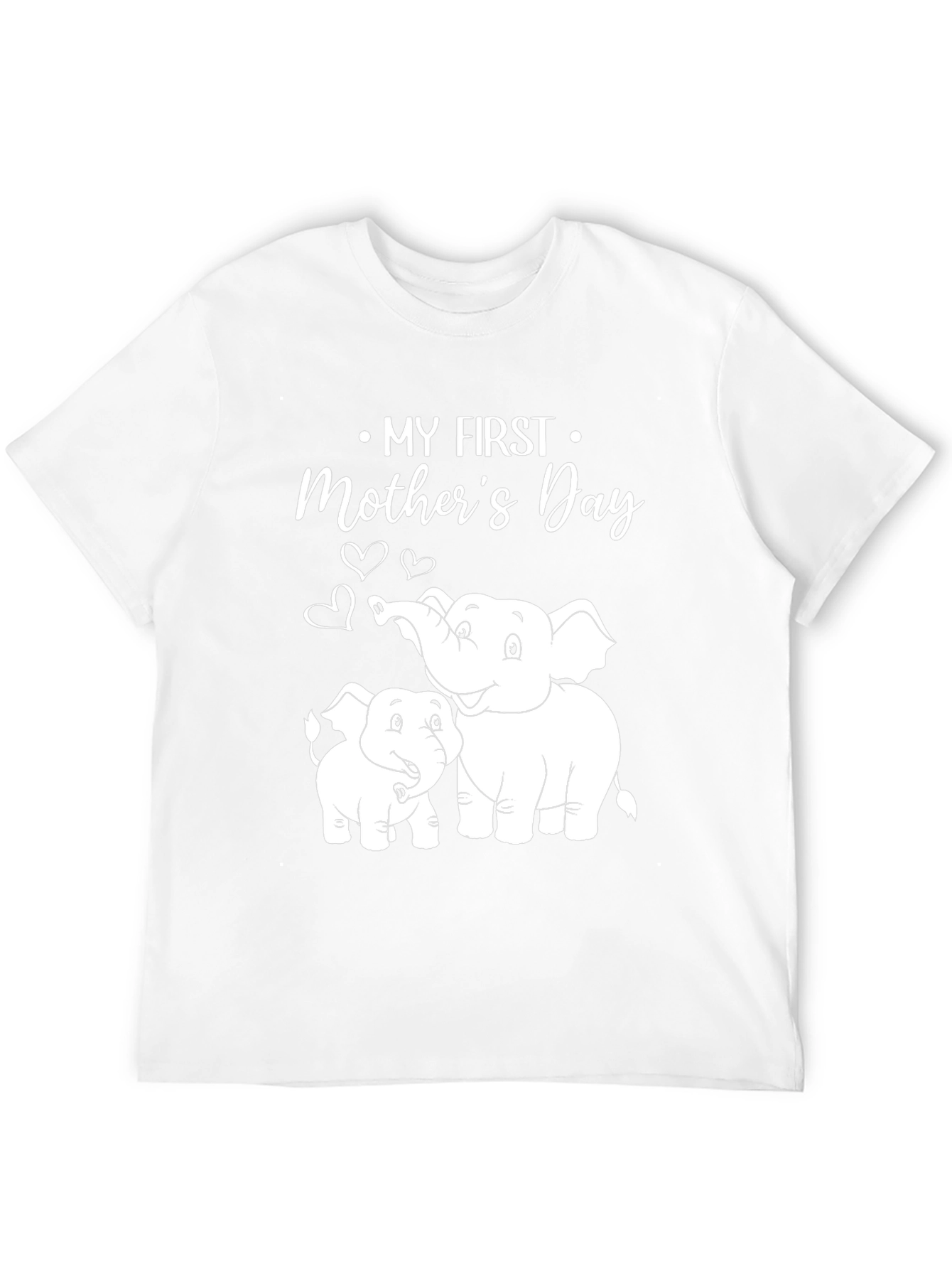 My First Mothers Day Elephant T-Shirt