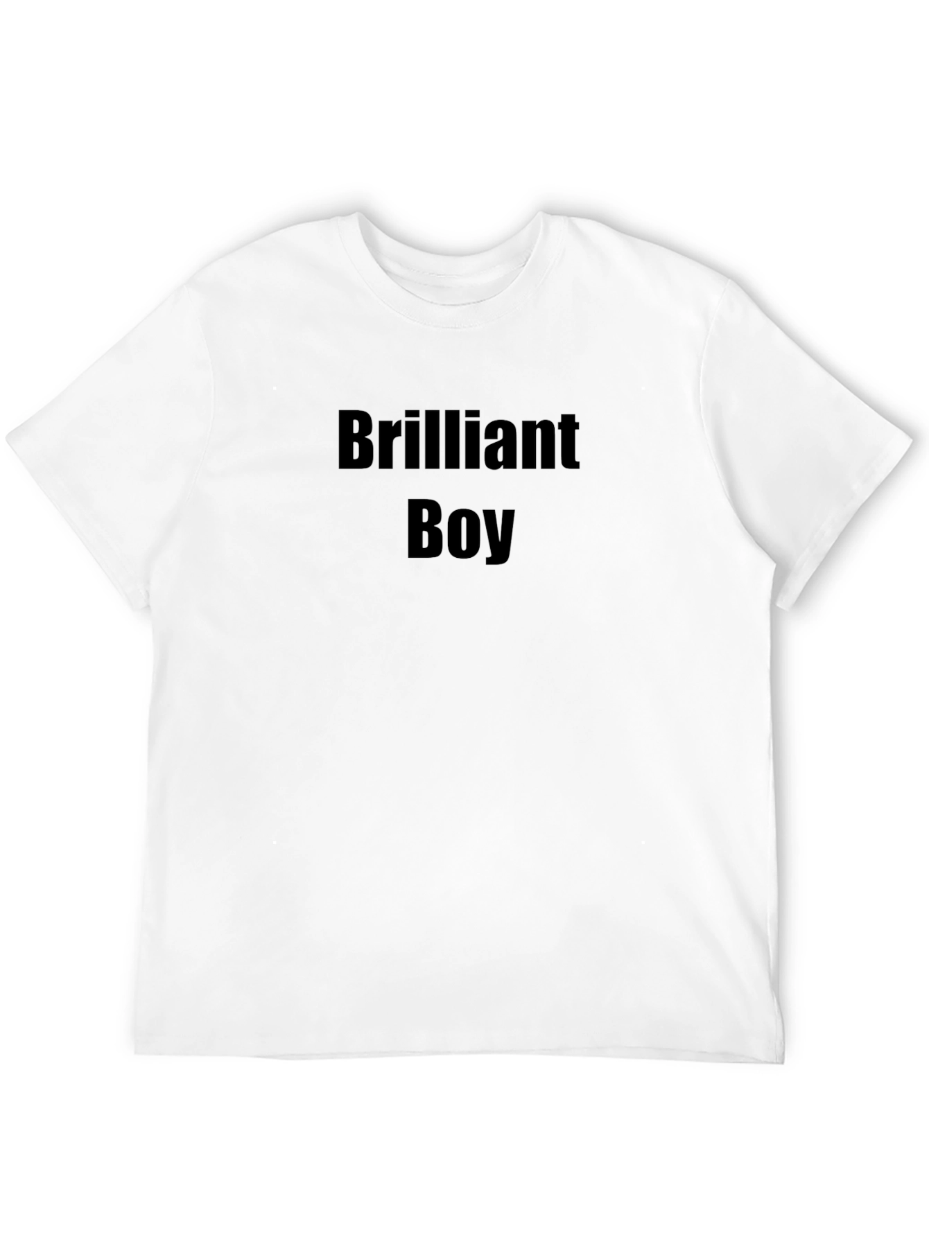 Brilliant Boy Black T-Shirt