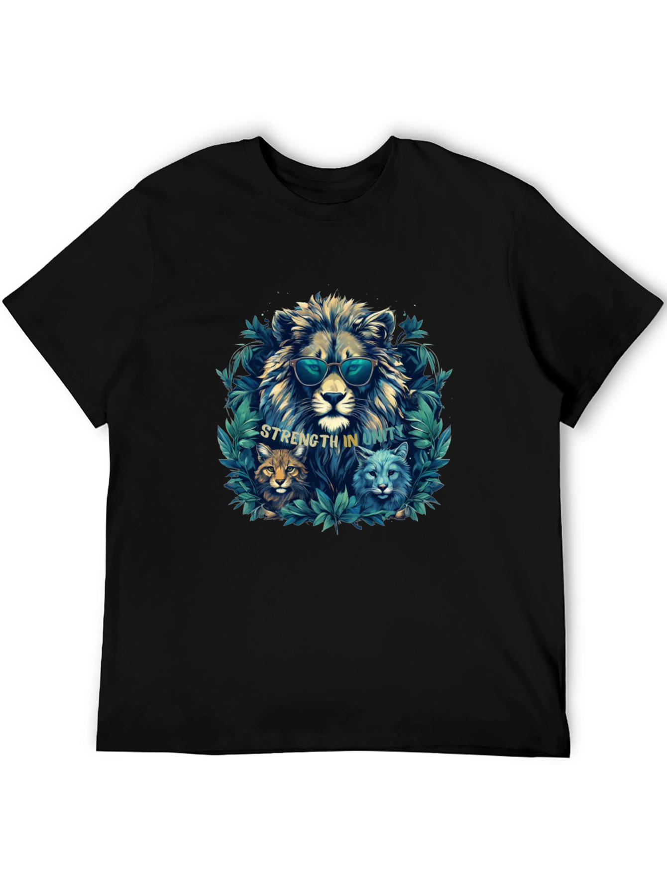 Strength In Unity Lion Graphic Tee