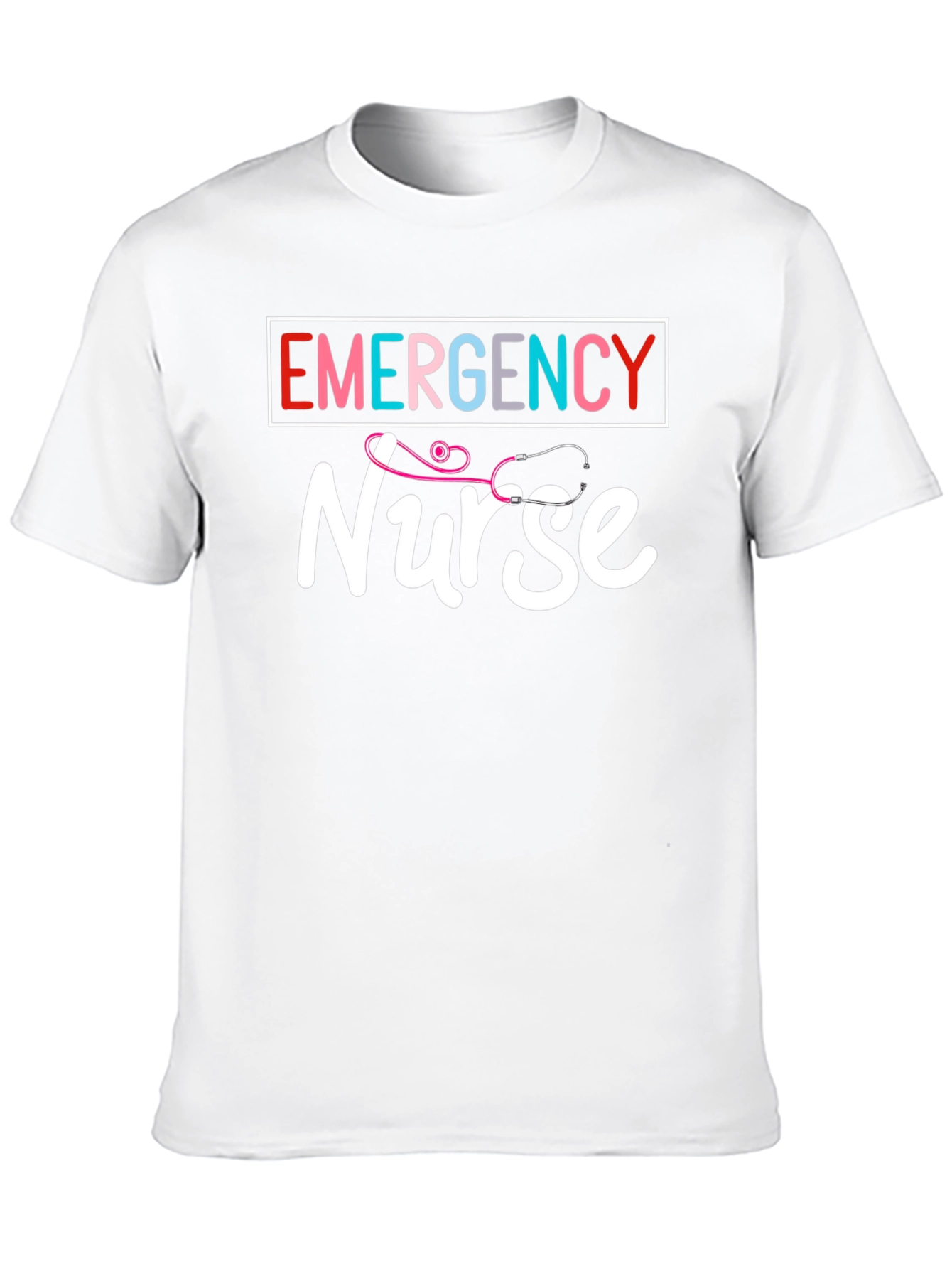 Emergency Nurse Black T-Shirt