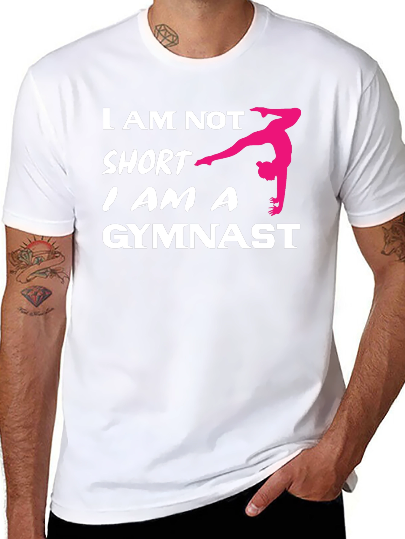 Gymnast Pride T-Shirt - I Am Not Short