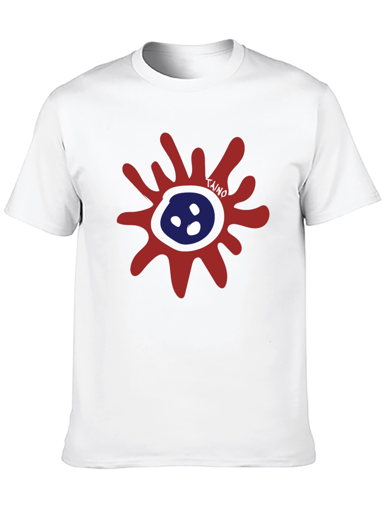 Taino Sun Graphic T-Shirt - Black Casual Tee