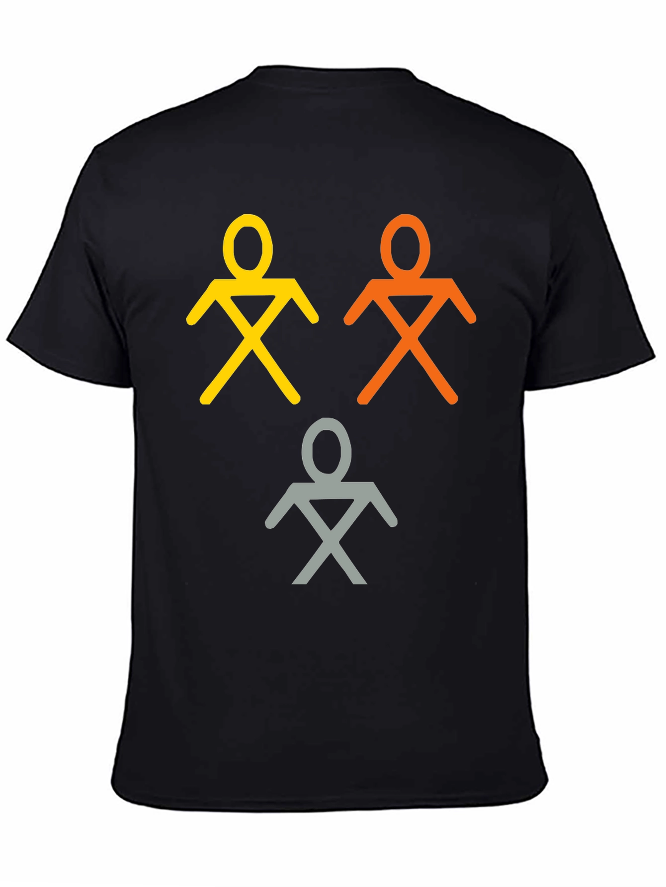 Abstract Stick Figure T-Shirt