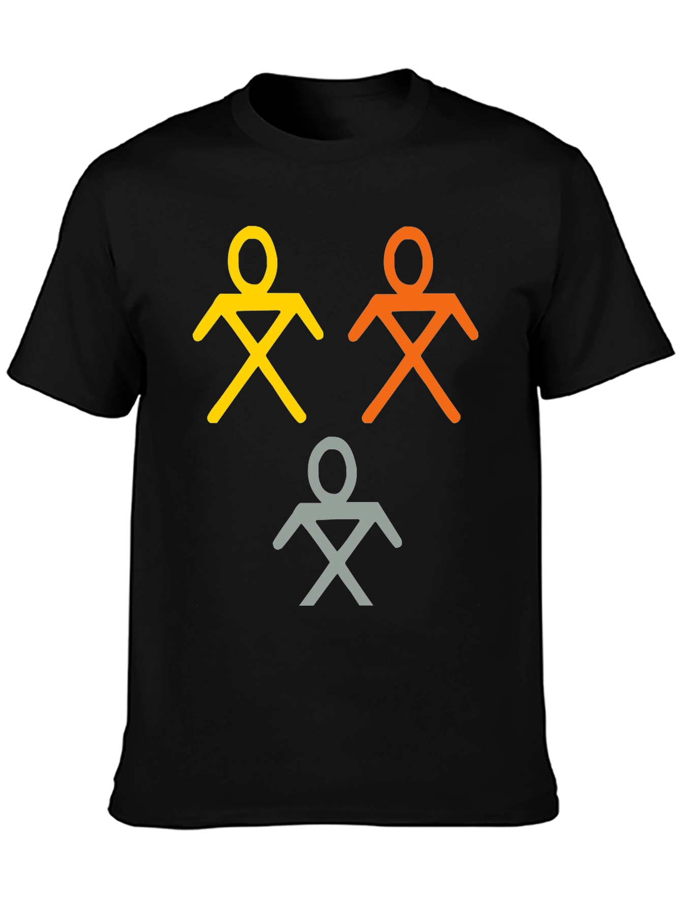Abstract Stick Figure T-Shirt