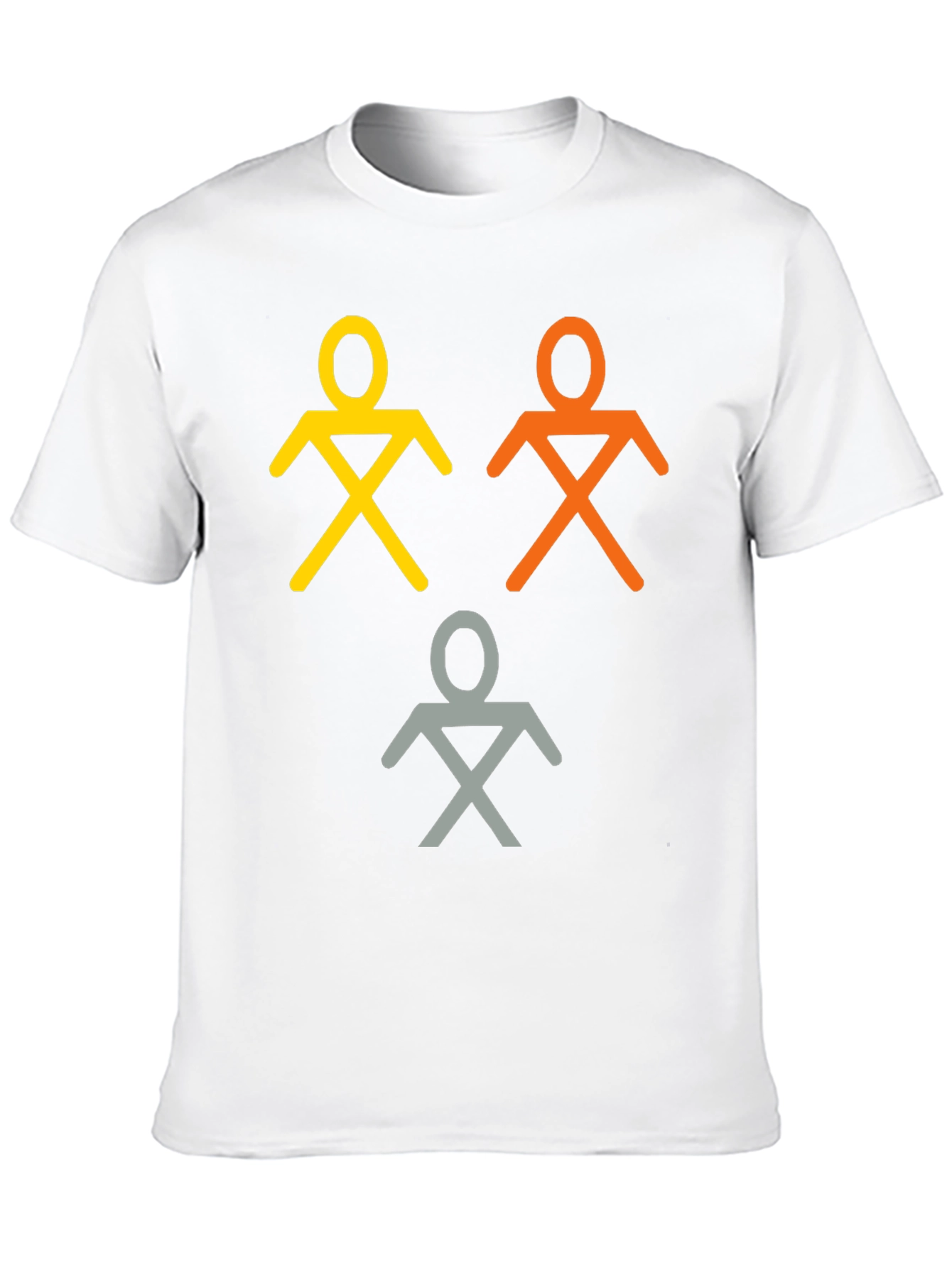 Abstract Stick Figure T-Shirt