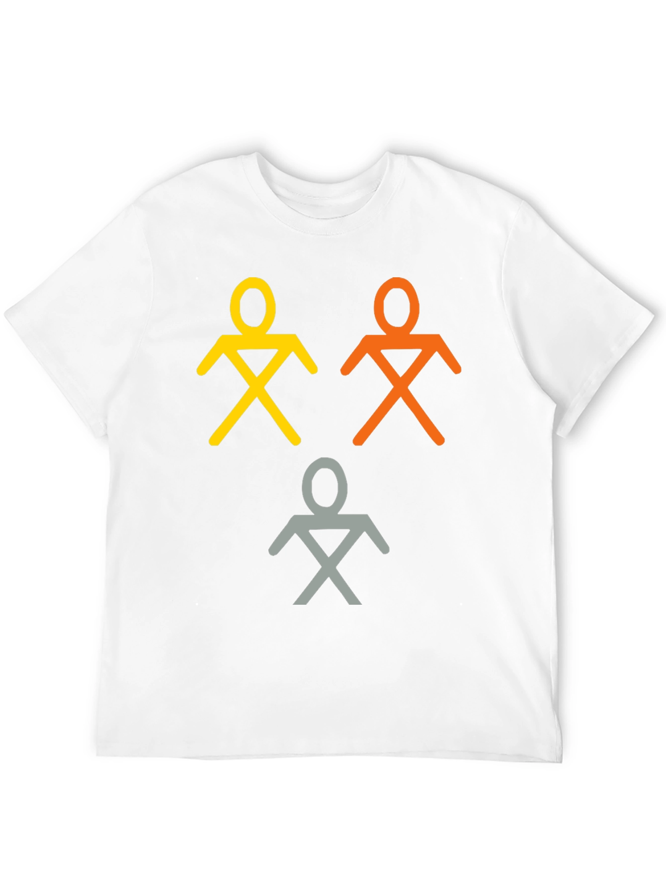 Abstract Stick Figure T-Shirt