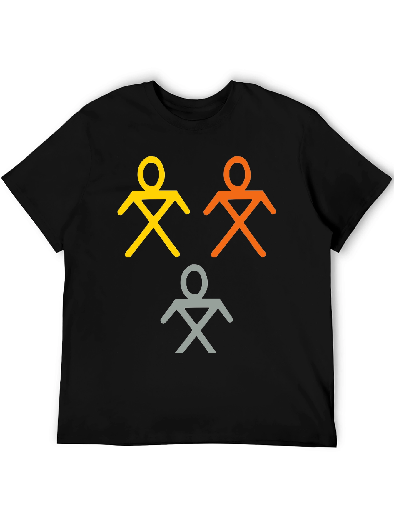 Abstract Stick Figure T-Shirt