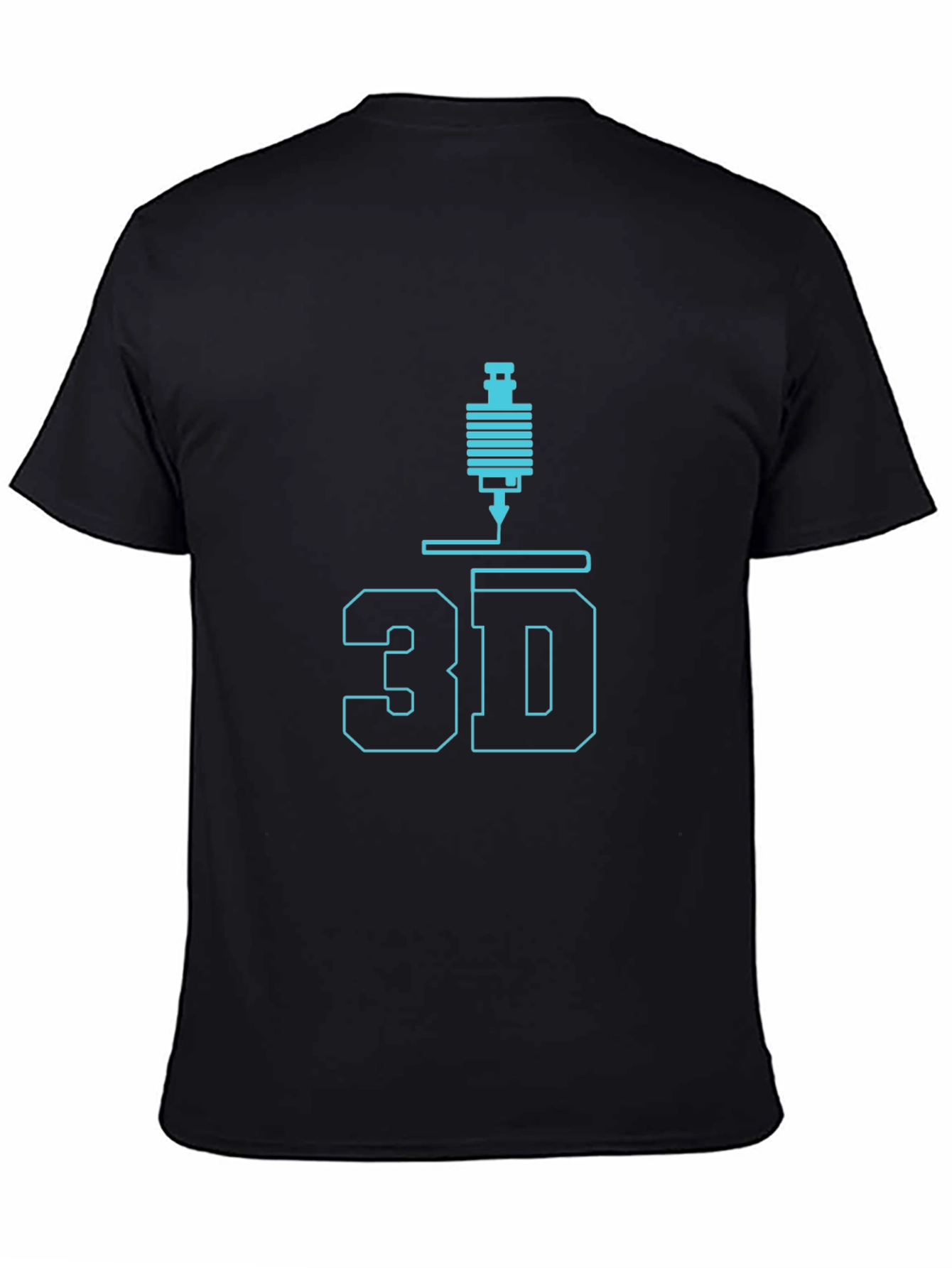 3D Printer T-Shirt - Black