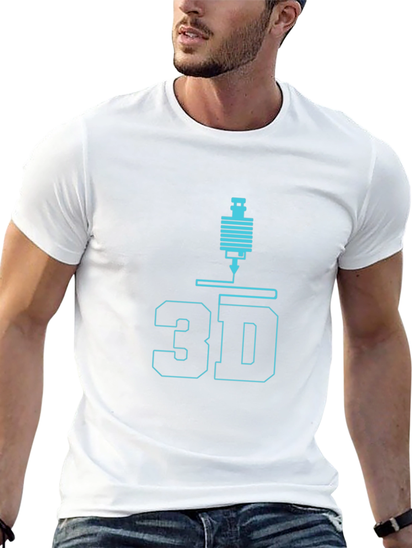 3D Printer T-Shirt - Black