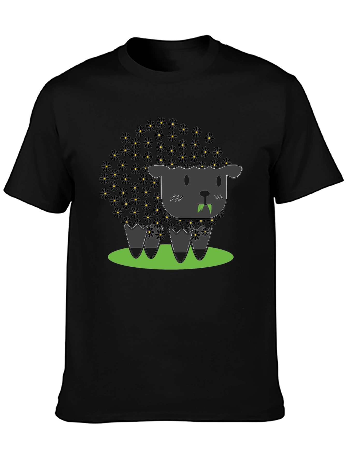 Black Sheep Graphic T-Shirt Cute Funny Unisex