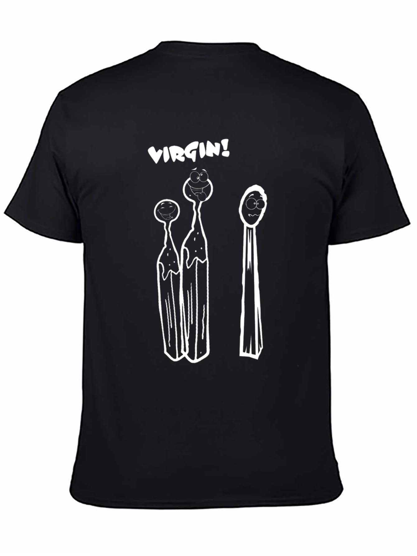 Virgin Matches Graphic Tee - Adult Humor T-Shirt