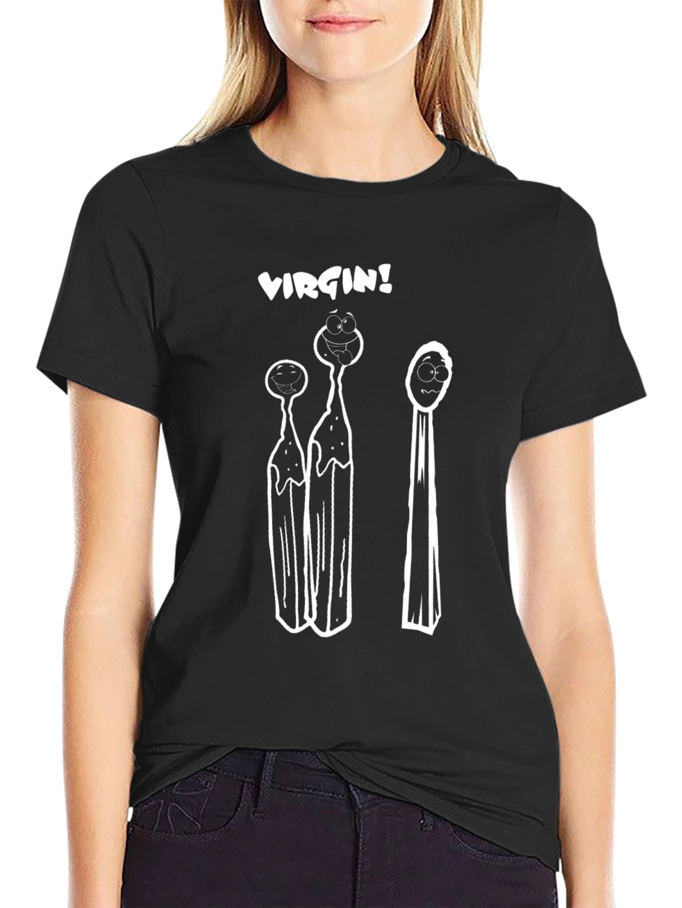 Virgin Matches Graphic Tee - Adult Humor T-Shirt