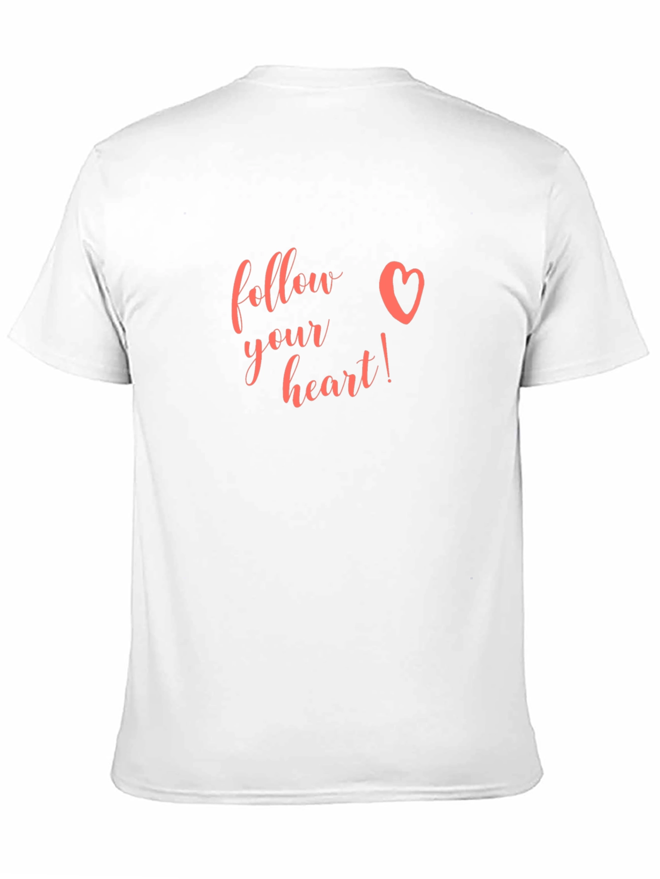 Follow Your Heart Graphic Tee - Black Casual Shirt