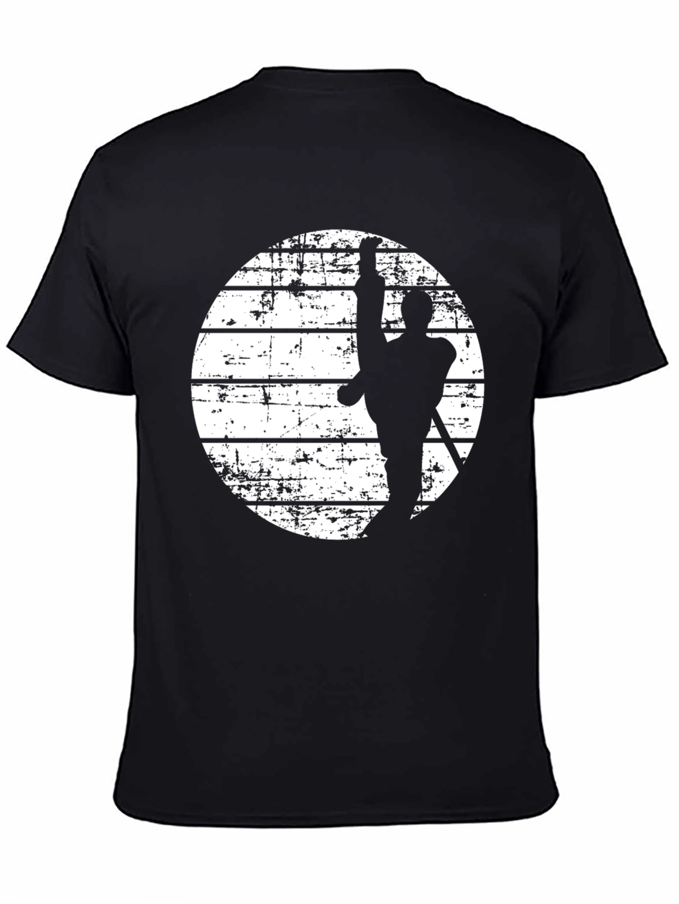 Martial Arts Kick Black T-Shirt