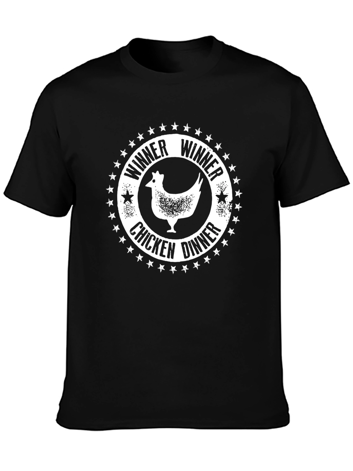 Winner Winner Chicken Dinner Black Tee