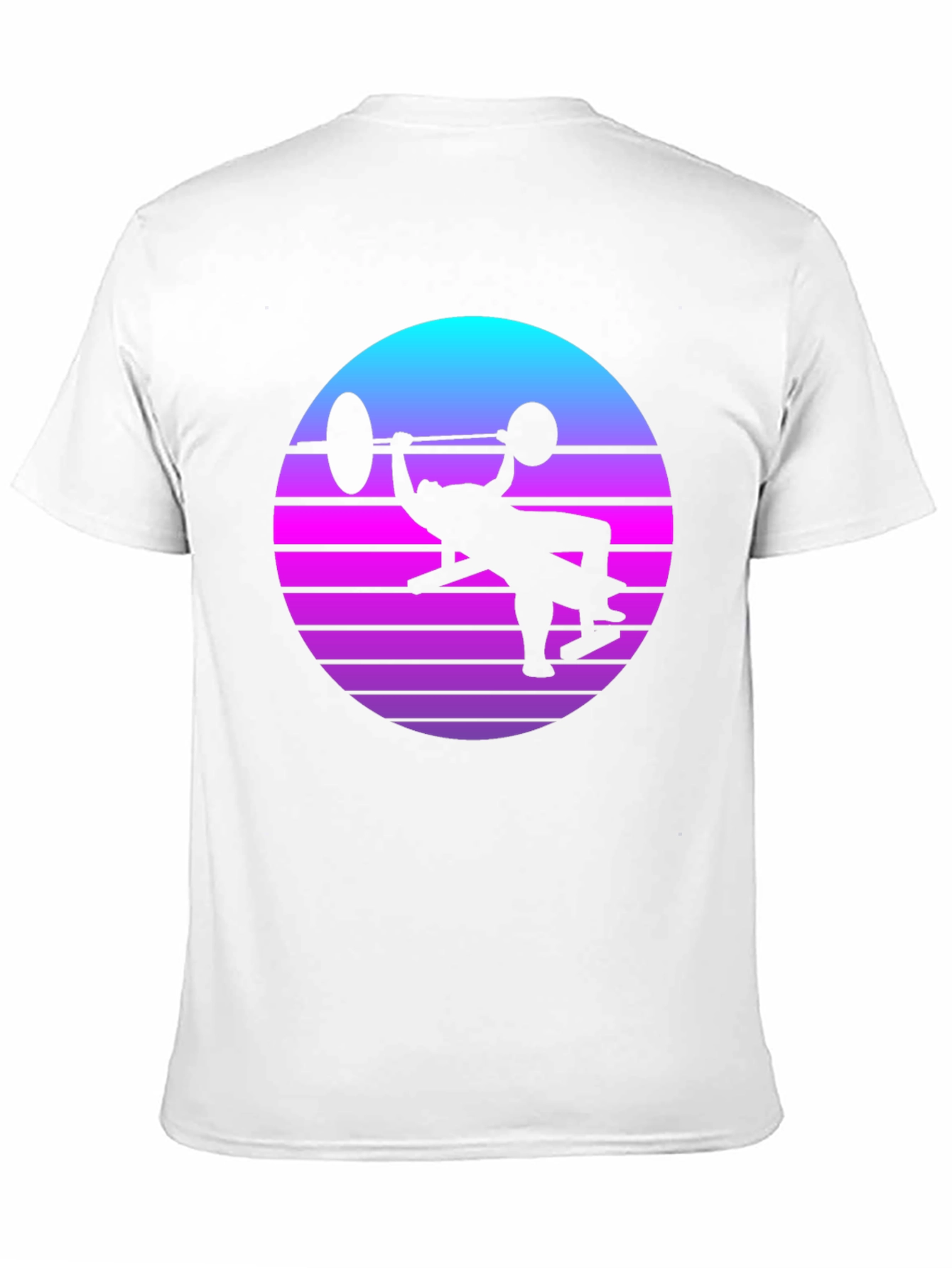 Retro Sunset Workout T-Shirt